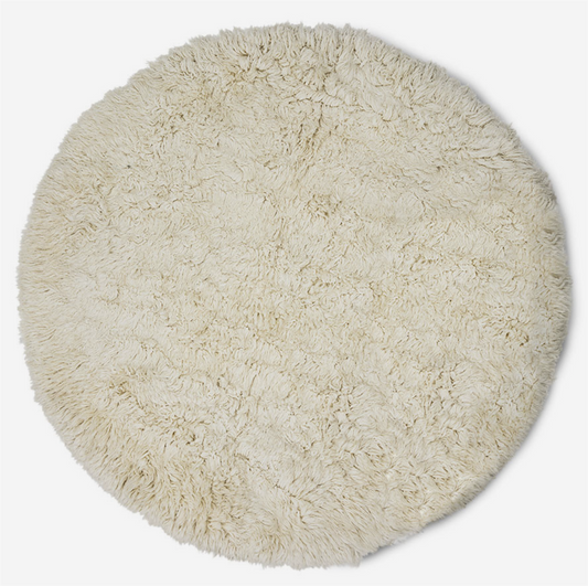Fluffy Round Rug 'Inner Circle' ø250cm