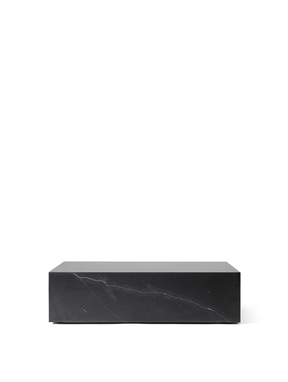 Plinth Low table - Nero Marquina Marmor