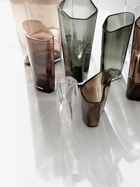 Collect glass vase SC36 caramel 40 cm