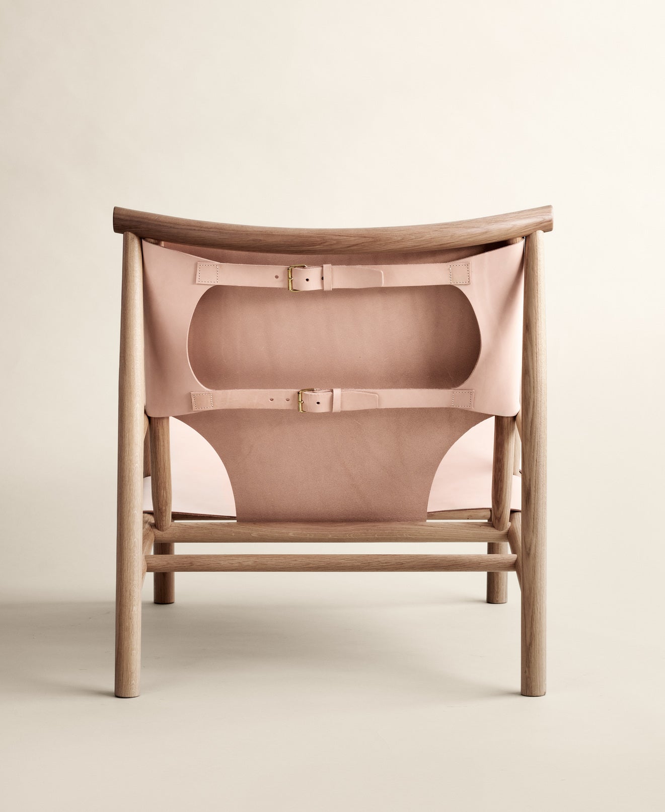 Samurai Chair oak / Sorensen brandy leather