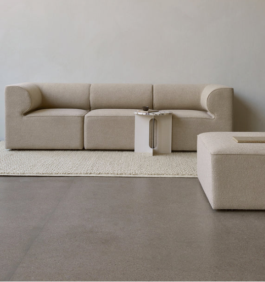 Eave Modular sofa 3 seater by Norm Architects Boucle 02 beige