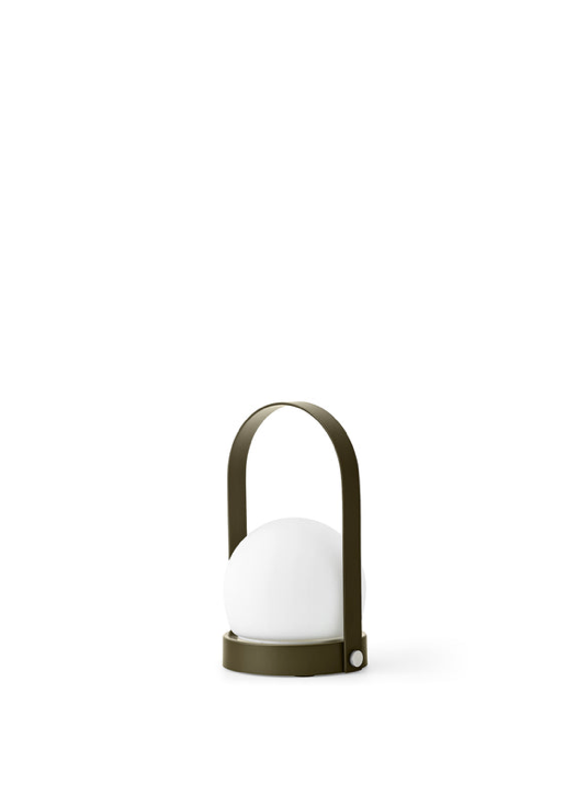 Carrie Table Lamp, Portable - Olive