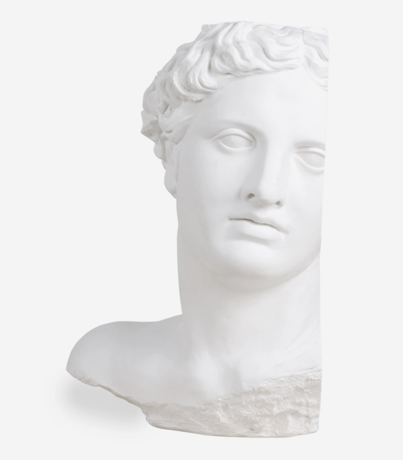 plaster statue  Apollo