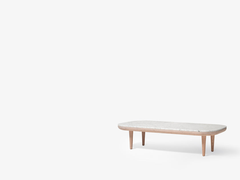 Fly Space Copenhagen SC5 - White Oiled Oak w. honed Bianco Carrara