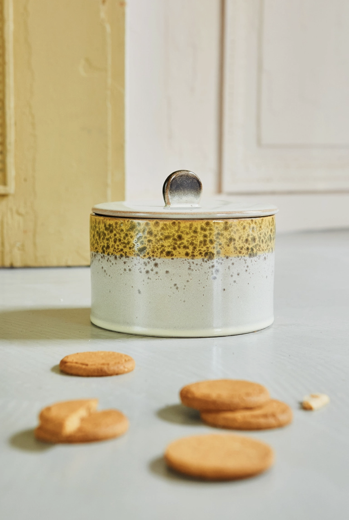 70s ceramics cookie jar Autumn
