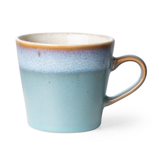 70s ceramics cappuccino mug Dusk