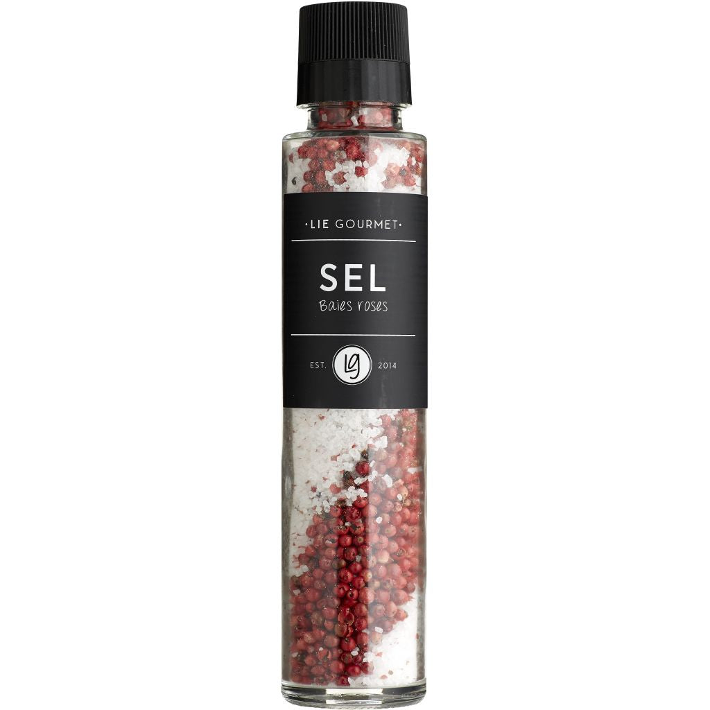 Grinder salt, pink pepper 215g