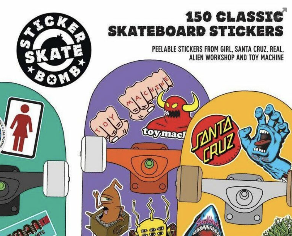 Sticker bomb Skate