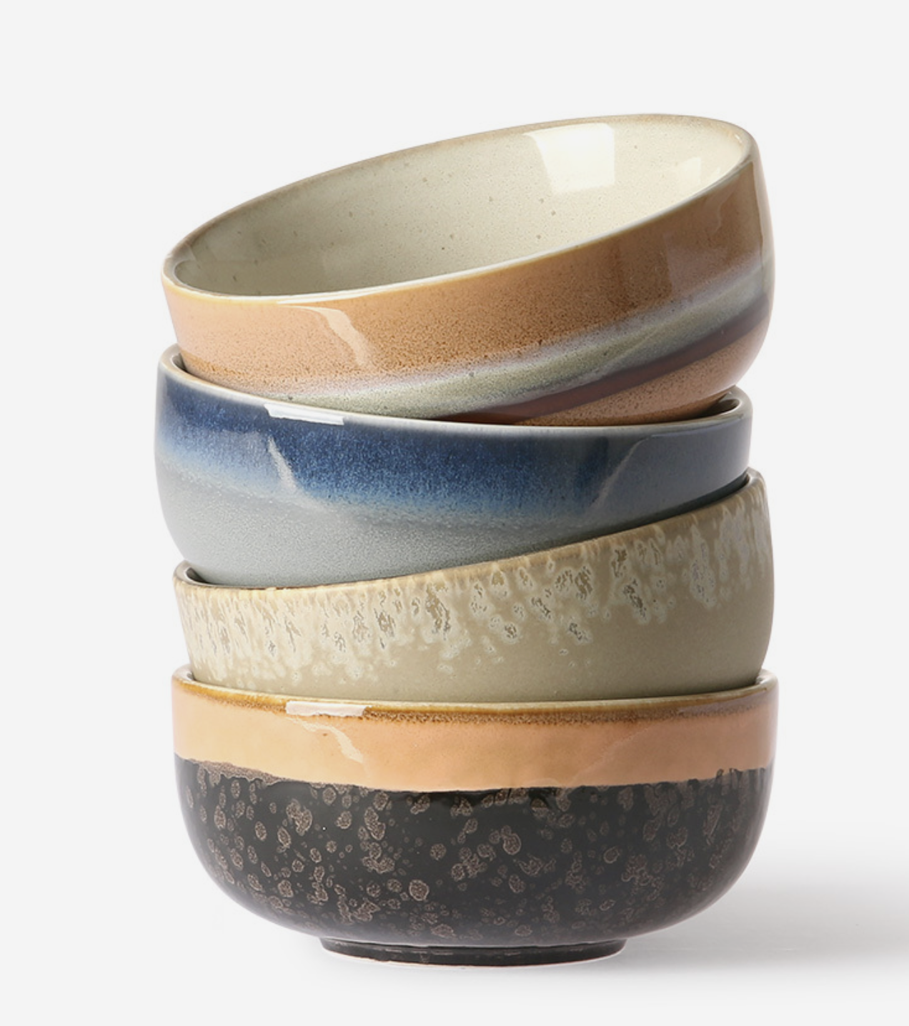 70s ceramics tapas bowls set of 4 gemini