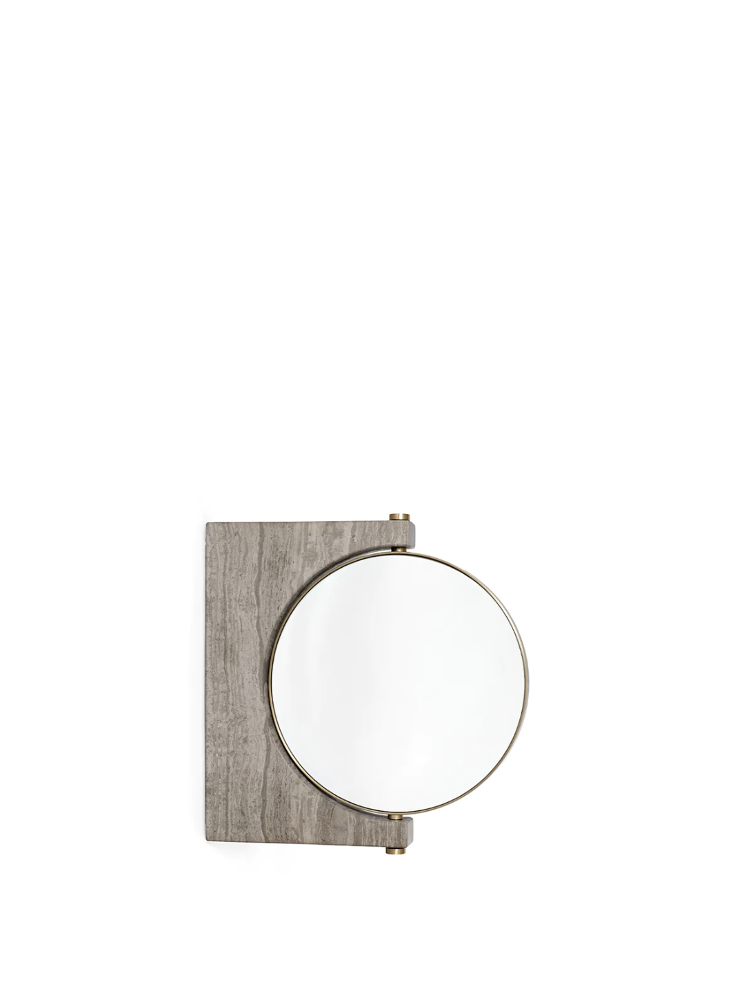 Pepe Wood Grain Marble Mirror, Vegg