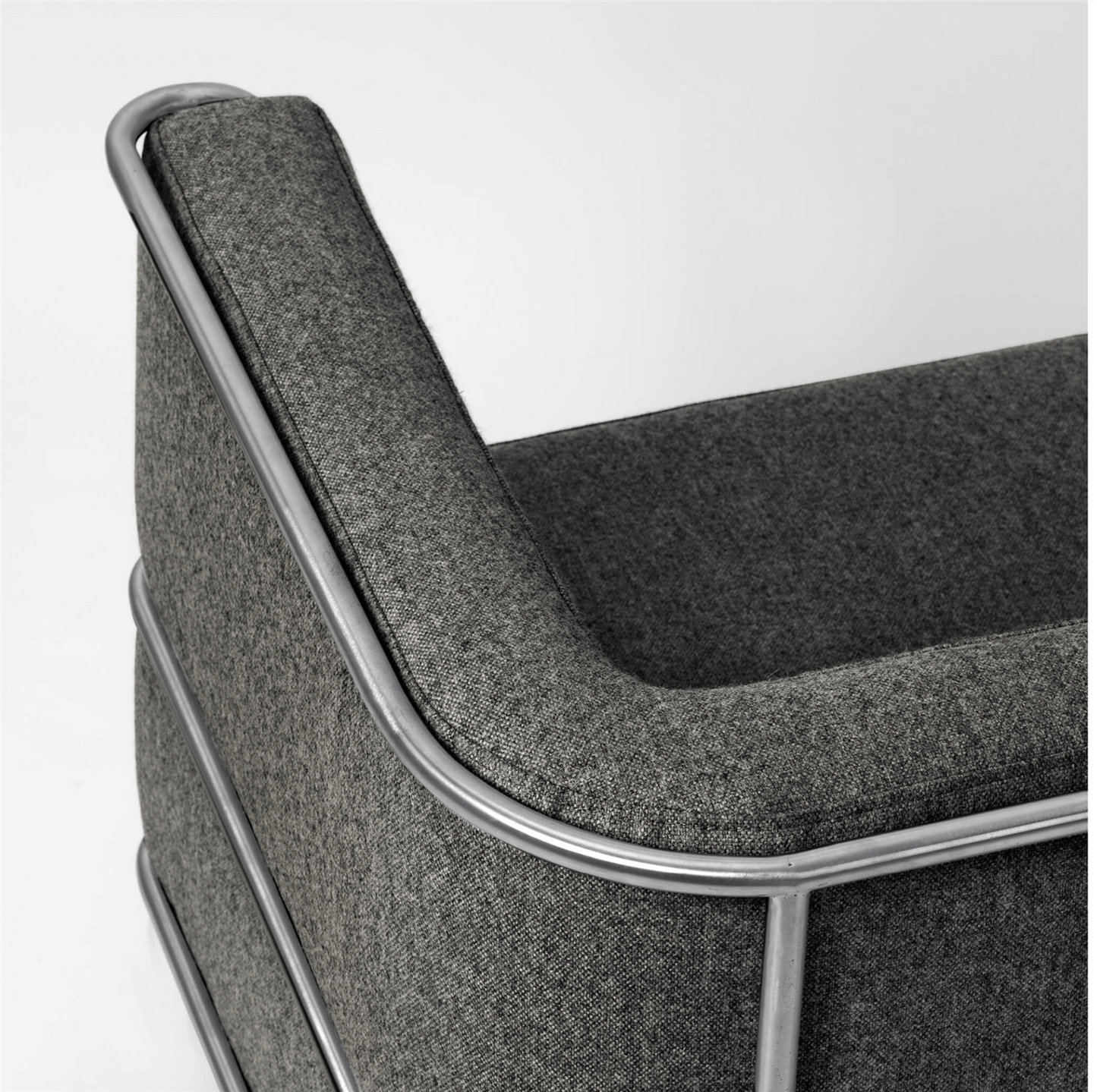 Modernist Sofa /Kristina Dam 3 -seter grey wool