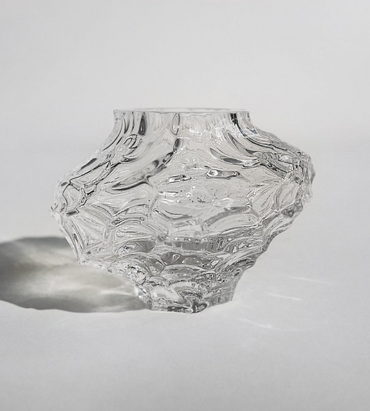 Canyon Glass Vase mini clear 8x11