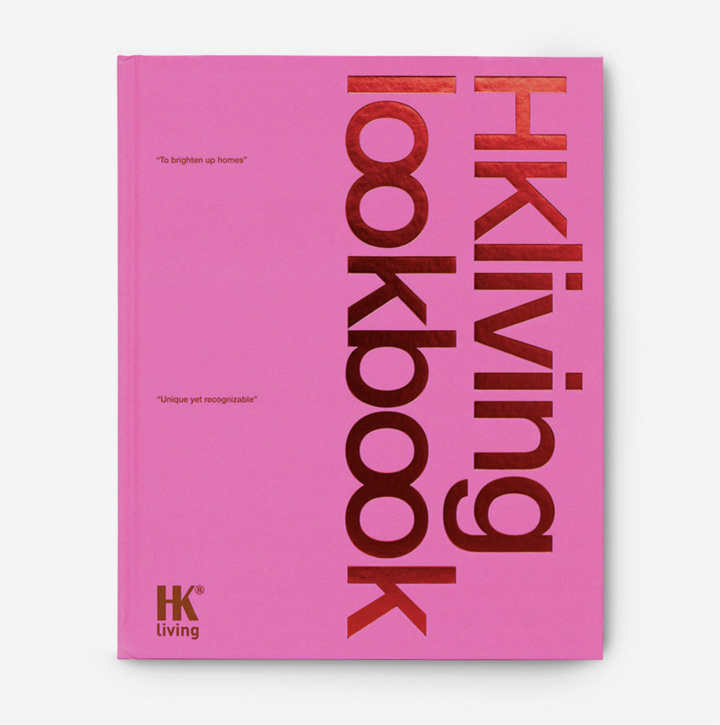Coffe table book, lookbook pink