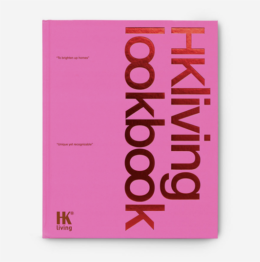 Coffe table book, lookbook pink