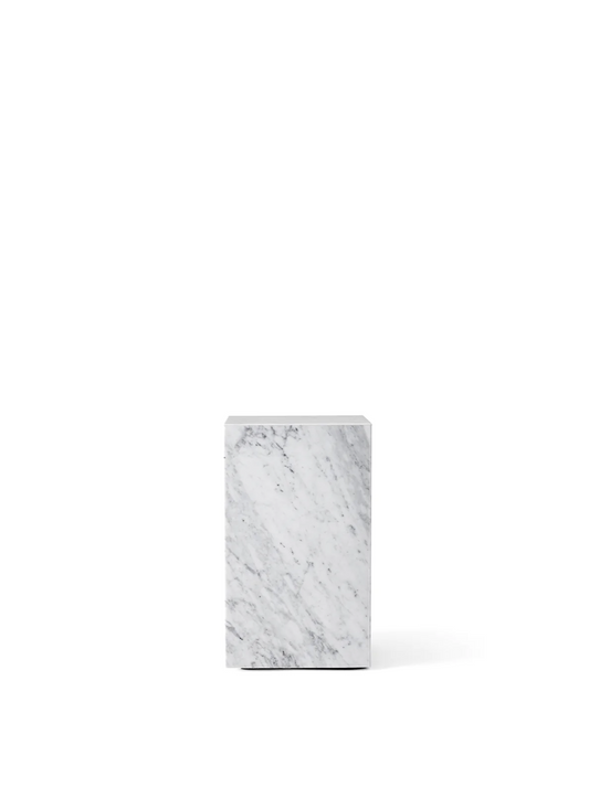 Plinth Tall table - Carrara Marmor