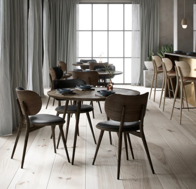 The Dining Chair | Sirka Grey Stained | Oak