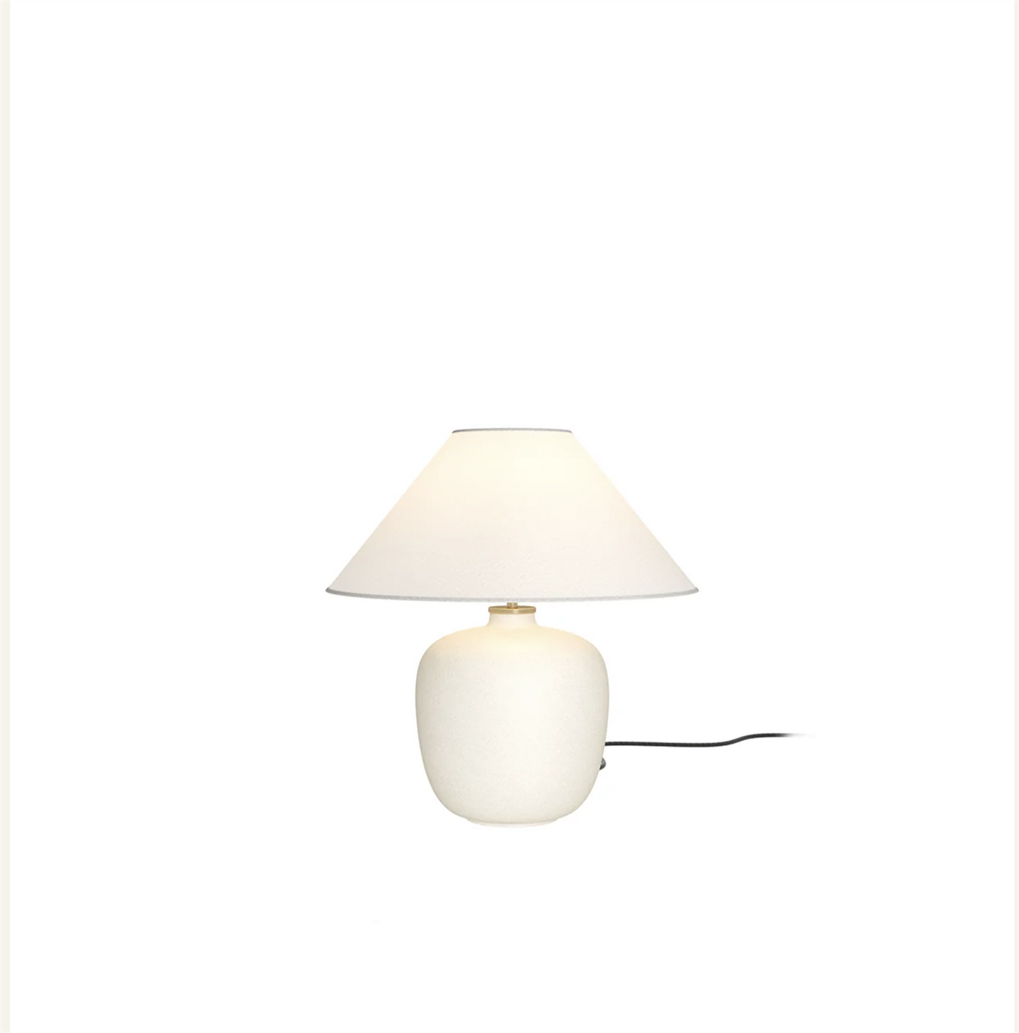 TORSO TABLE LAMP, 37, LIMITED Offwhite